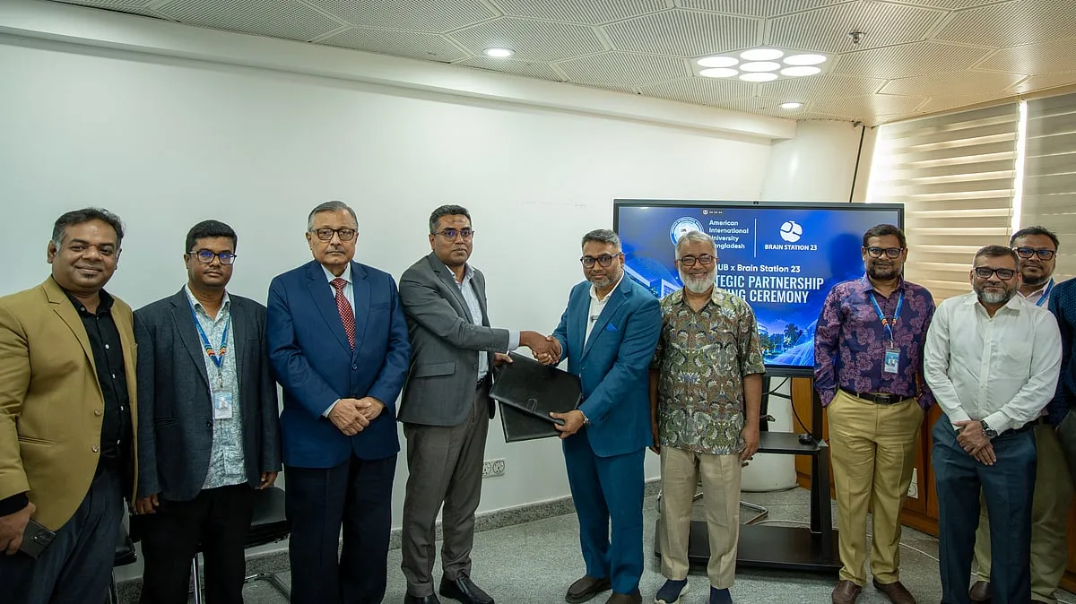 Brain Station 23 to Support AIUB Students’ AI Research Under New MoU