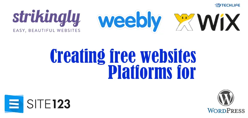 The Great platforms for creating free websites